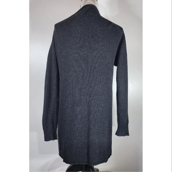 Helmut Lang Open Front Women's Long Gray Sweater, Size Small, NWOT - Picture 2 of 5